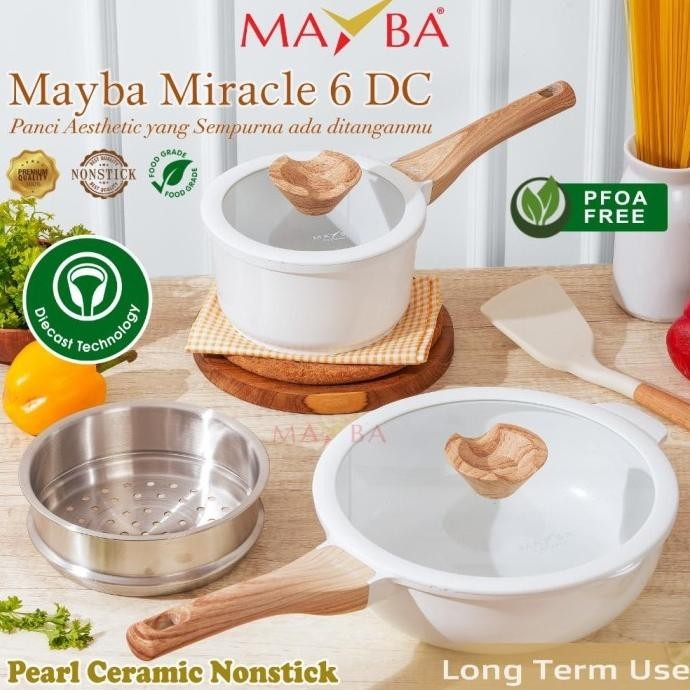 [Ready] Panci Mayba Miraccle | Panci Germany Ceramic Pan