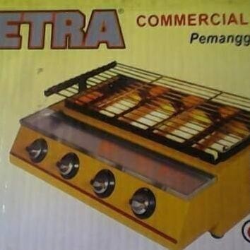 [Promo] Roaster Getra Etk 222 / Bakaran Sosis 4Tungku Merek Getra