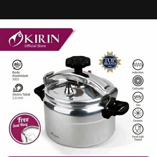 [Baru] Panci Presto Kirin 6 Liter Induksi