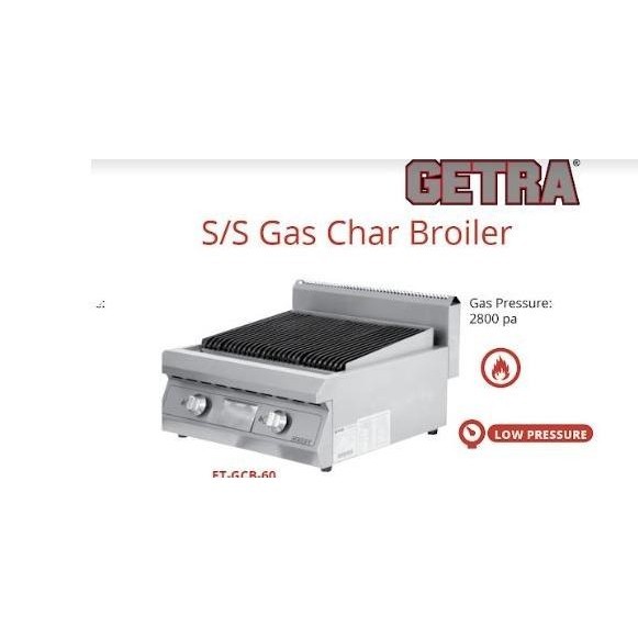 [Baru] Gas Char Broiler Getra Et-Gcb-60 / Alat Panggang Steak Getra Et Gcb60