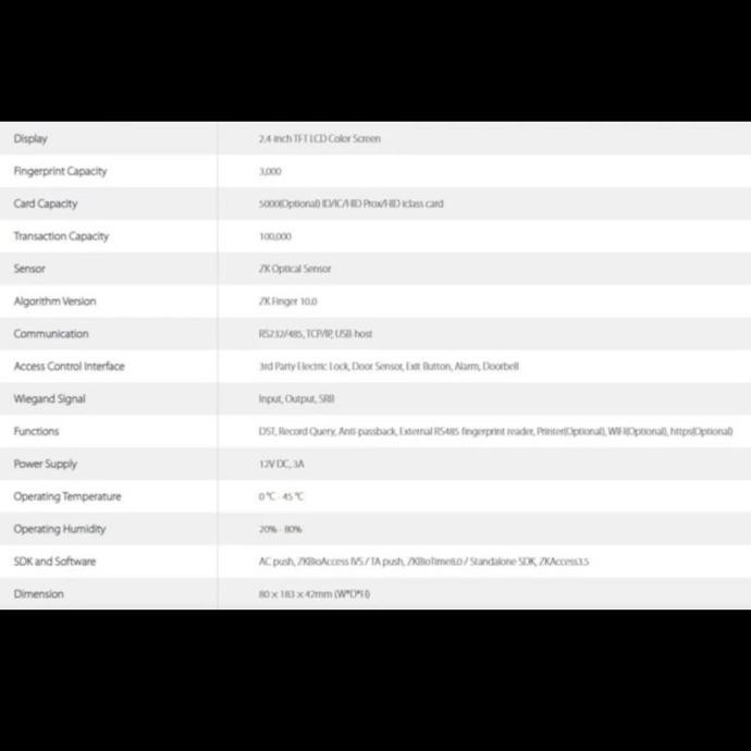 [Baru] Mesin Absen/Absen Wajah/Absen Muka/Fingerprint/Garansi