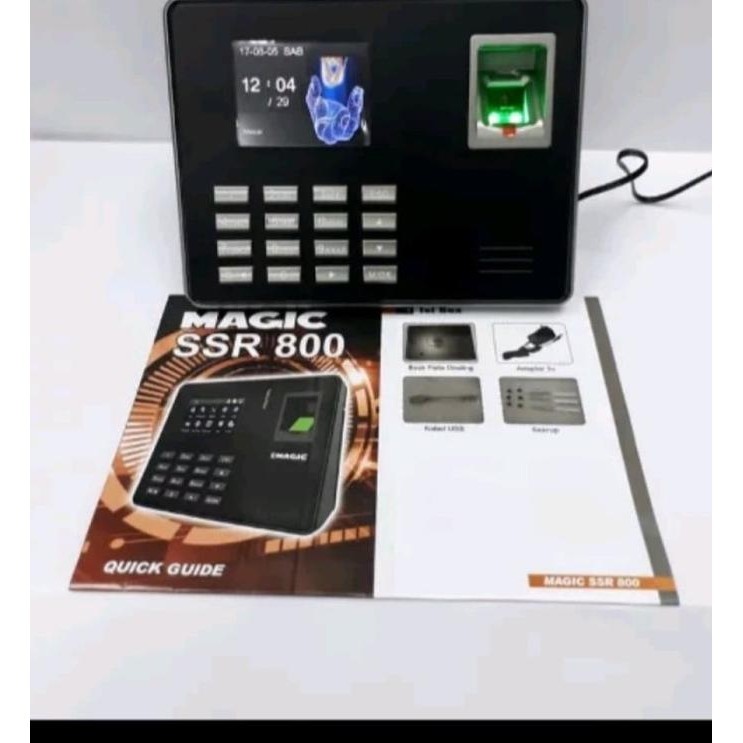 [Ready] Finger Print / Absensi Sidik Jari Magic Ssr 800