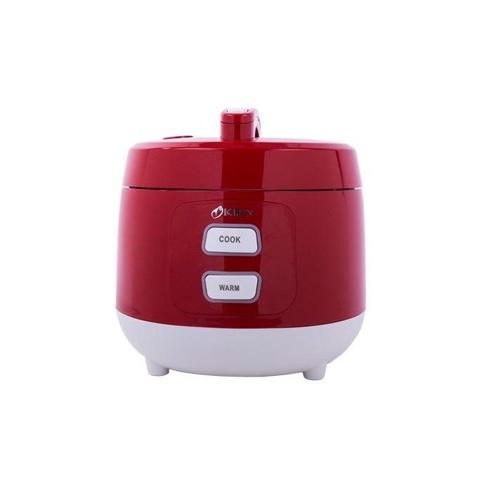 [Baru] Kirin Krc-090 Ceramic Magic Com 1 Liter - Biru/Merah