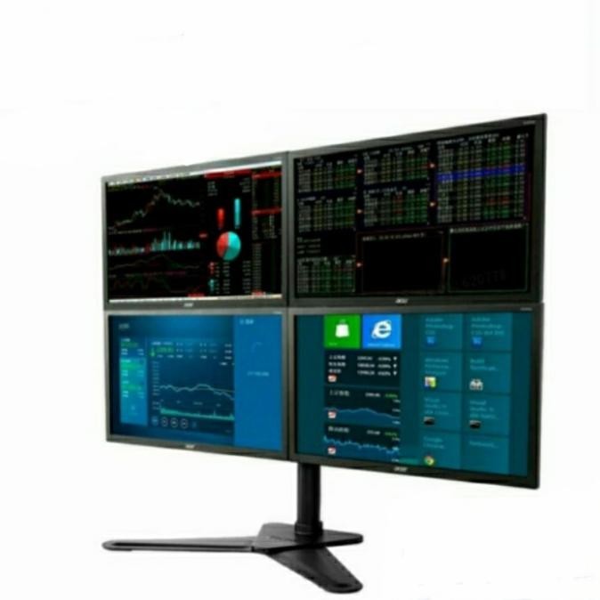 [Promo] Bracket Monitor Meja 4 Tv Zl1141 17Inch S/D 27 Inch