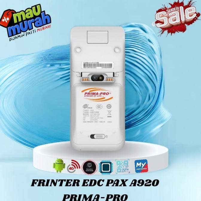 [New] Mesin Printer Edc Android Cardles Mesin Printer Edc A920 Original Edc