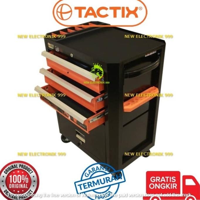 [Baru] Tactix Tool Cabinet 3 Drawer