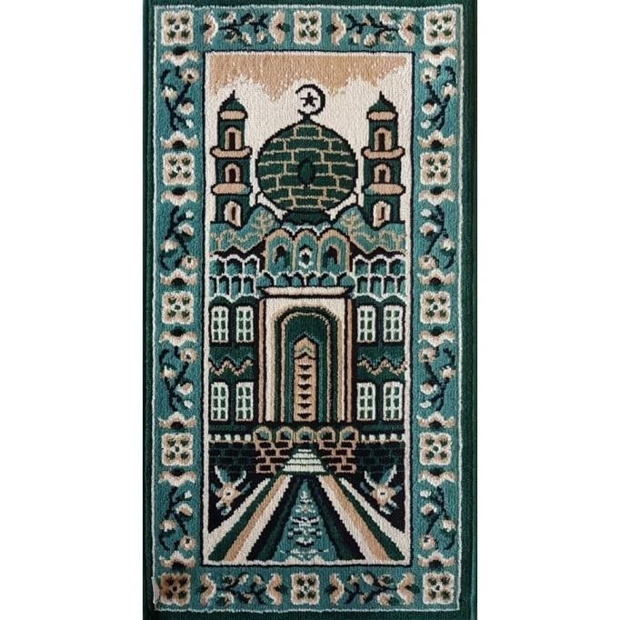 [New] Karpet Sajadah Mesjid 570 X 105 Cm Bcf Medeena Panjang 10 Orang