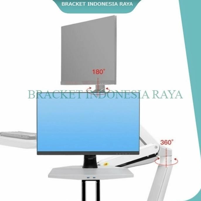 [Promo] Bracket Monitor 24 - 35 Inch Stand Arm Monitor Desk 35 32 27 24 Inch