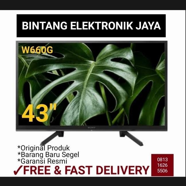 [New] Sony Kdl-43W660G Smart Tv Hdr Bravia