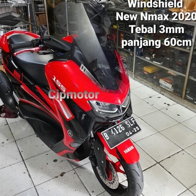 Visor Windshield New Nmax New 2020 Custom Tinggi 60Cm Clear Rayben