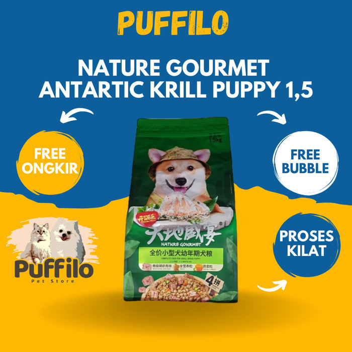 Nature Gourmet Antartic Krill Puppy 1,5Kg