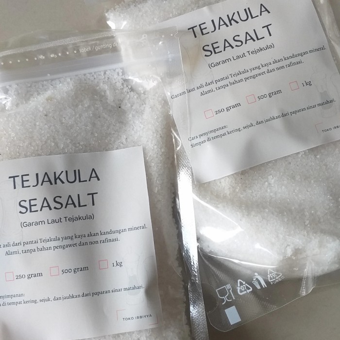 

Garam Laut Natural Tejakula 1Kg / Tejakula Sea