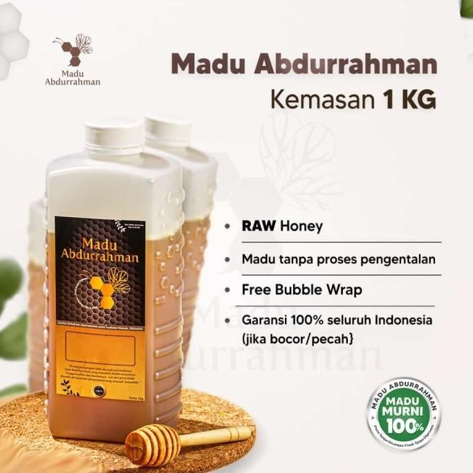

Madu Abdurrahman 1 kg - Madu Mentah Asli Murni Bersanad - Raw Honey AS99