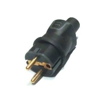 LEGRAND 2P+E RUBBER 16A-250V STEKER LISTRIK - 50196