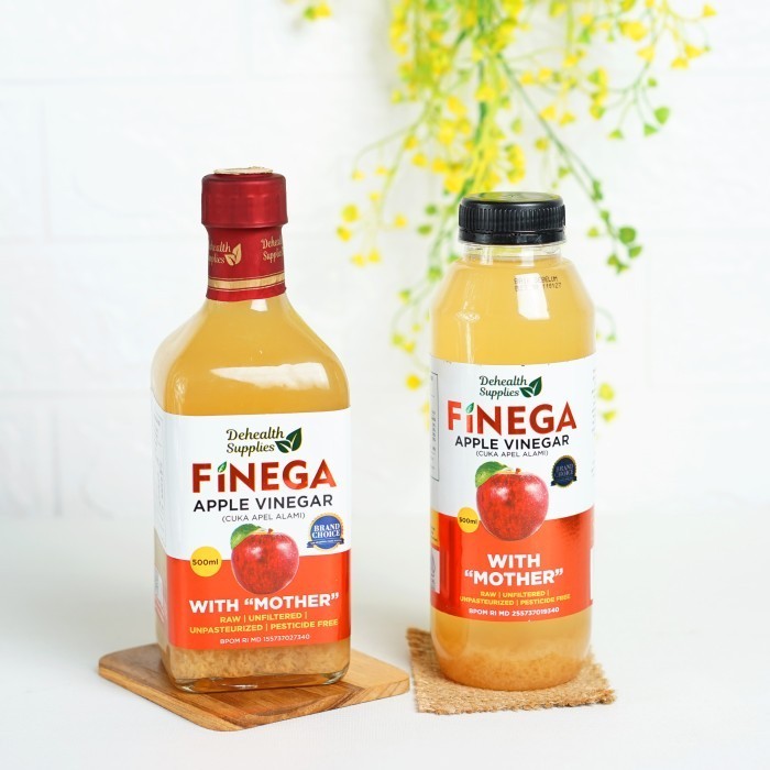 

Dehealth Supplies Finega Apple Vinegar With Mother 500ml K02
