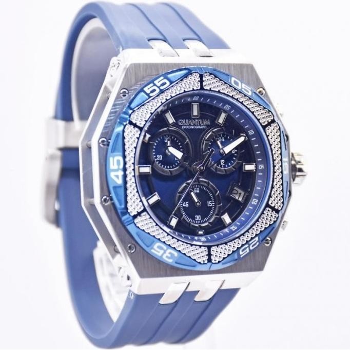 [Promo] Jam Tangan Pria Quantum Hng1066.399 Original-Biru