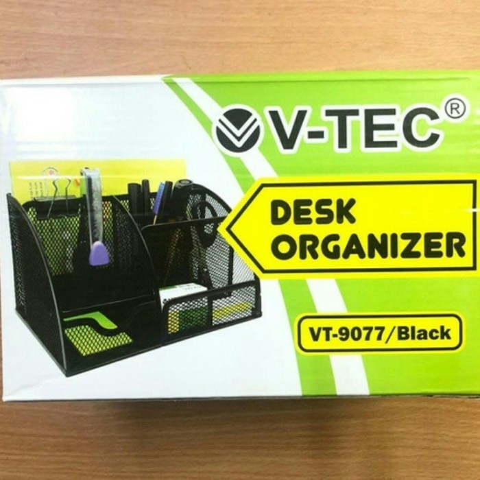 

DESK SET V-TEC 9077/TEMPAT PULPEN MEJA