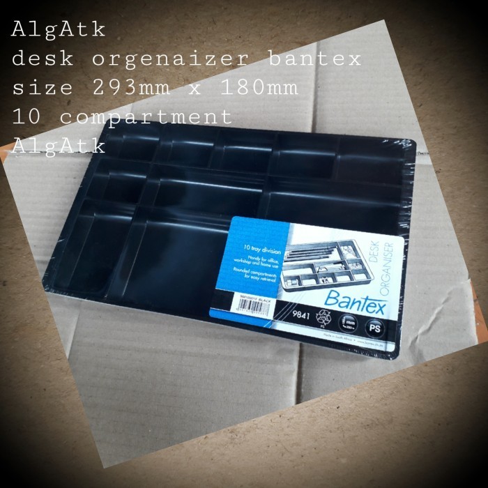 

DRAWER ORGANIZER BANTEX 10 COMPARTMENT NO REF 9841.