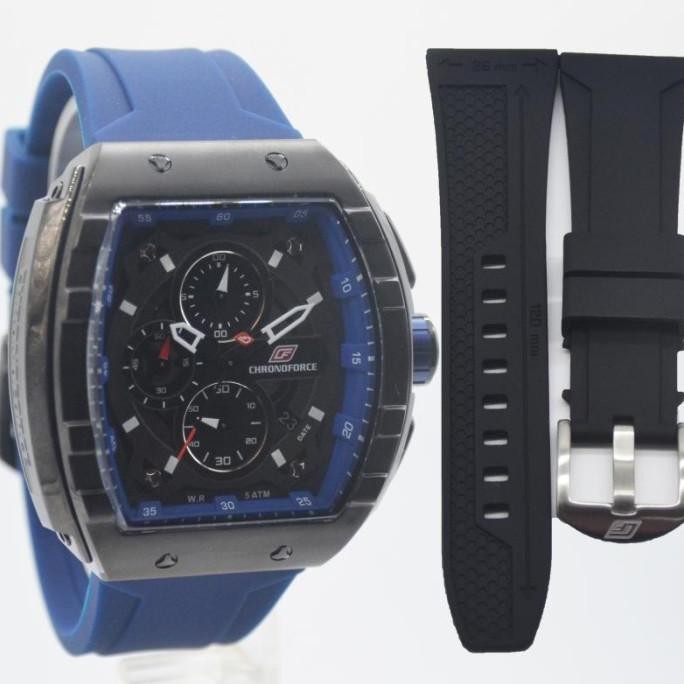 [Ready Stock] Chronoforce 5329 Chronoforce 5329Mb Blu Original & Garansi