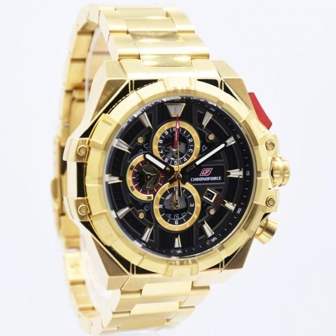 [Promo] Chronoforce 5342 Chronoforce Cf5342Mg Blk Original & Garansi