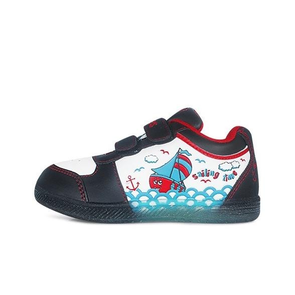 Ardiles Kids Juro Sneakers Hitam Merah