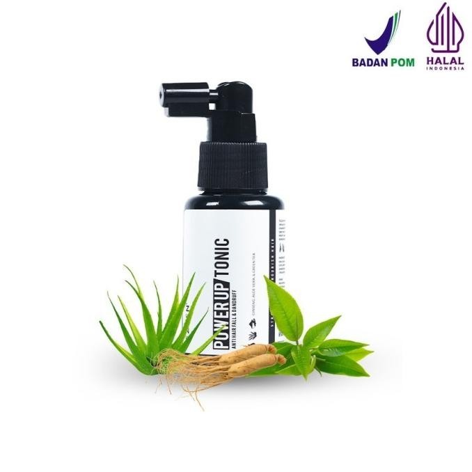 Tezzen Power Up Tonic - Vitamin Rambut Pria Hair Tonic