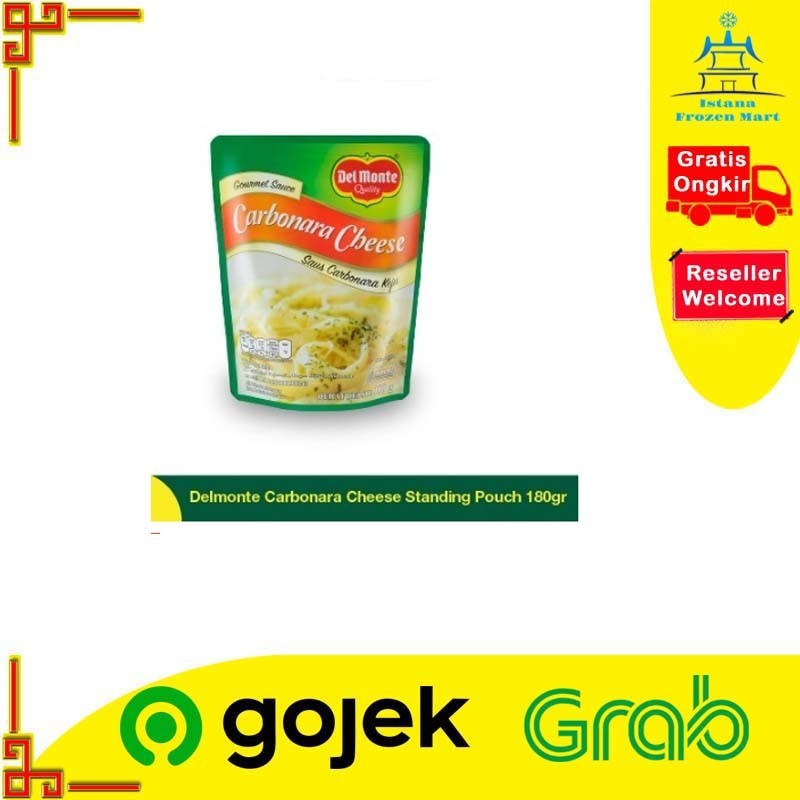 

Saus Spaghetti Carbonara Cheese 180 Gram - DELMONTE