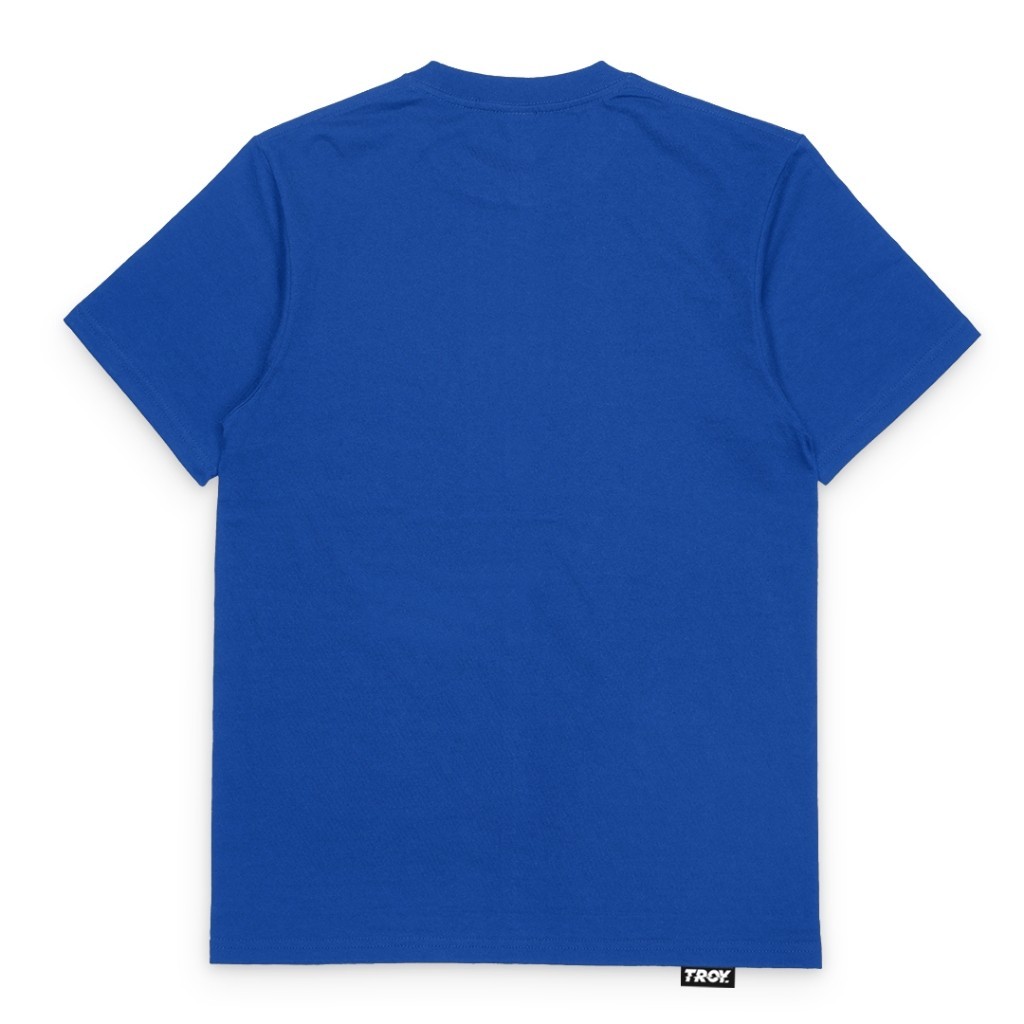 Troy Company Tshirt Royal Blue Self Vision - Kaos Lengan Pendek Kaos Biru Benhur MTD 2418