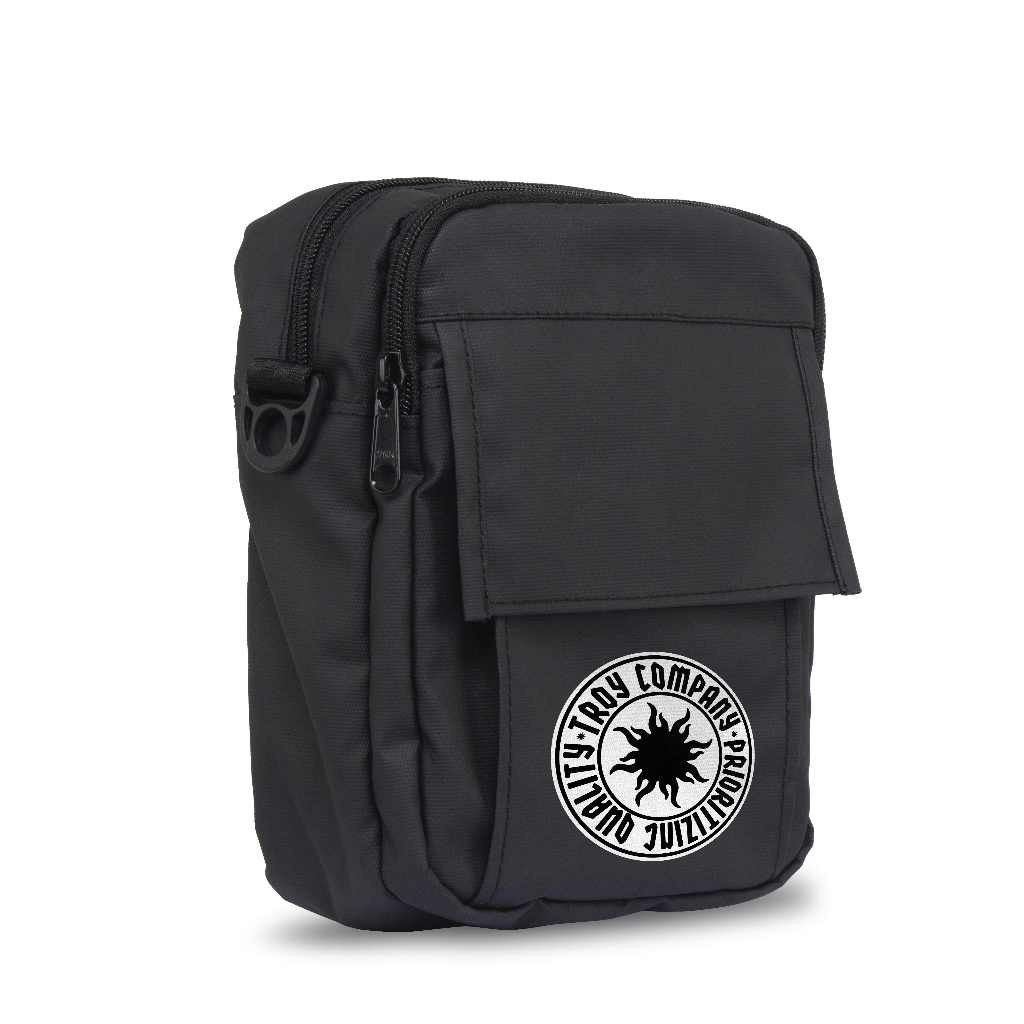 Troy Company Sling Bag Tas Selempang Hitam SB 2506