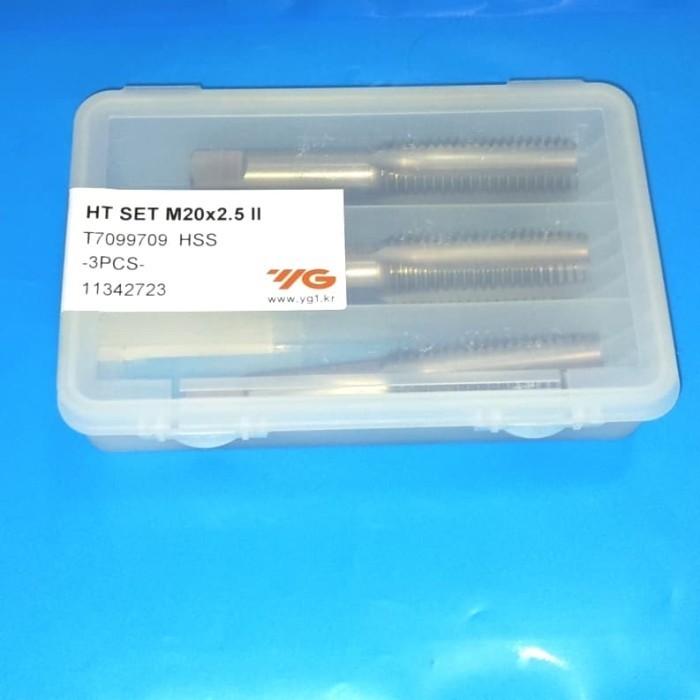 Yg1 Hand Tap M20 X 2.5 Hand Tap M20X2.5 Hand Tap M20*2.5 Merk Yg1