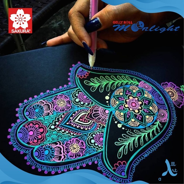 

NEW!! PULPEN WARNA SAKURA GELLY ROLL MOONLIGHT COLOR SET GEL PEN BOLPEN
