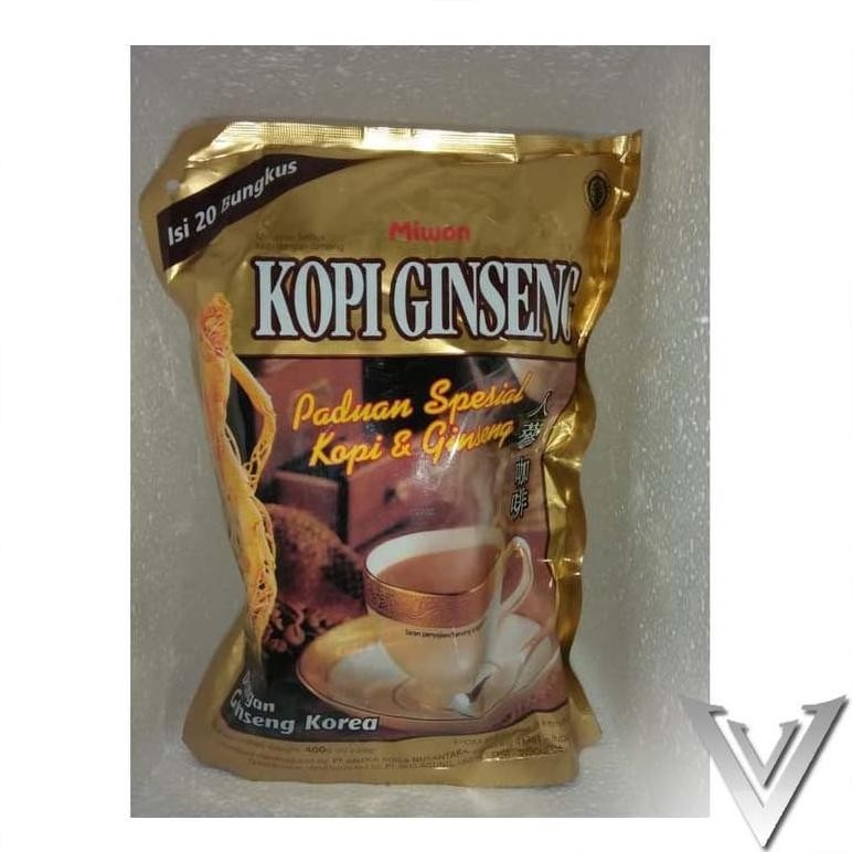 

IK69 Kopi Berenergi / Kopi in1 / Kopi Ginseng Miwon / 20 sachet / Halal Berkualitas