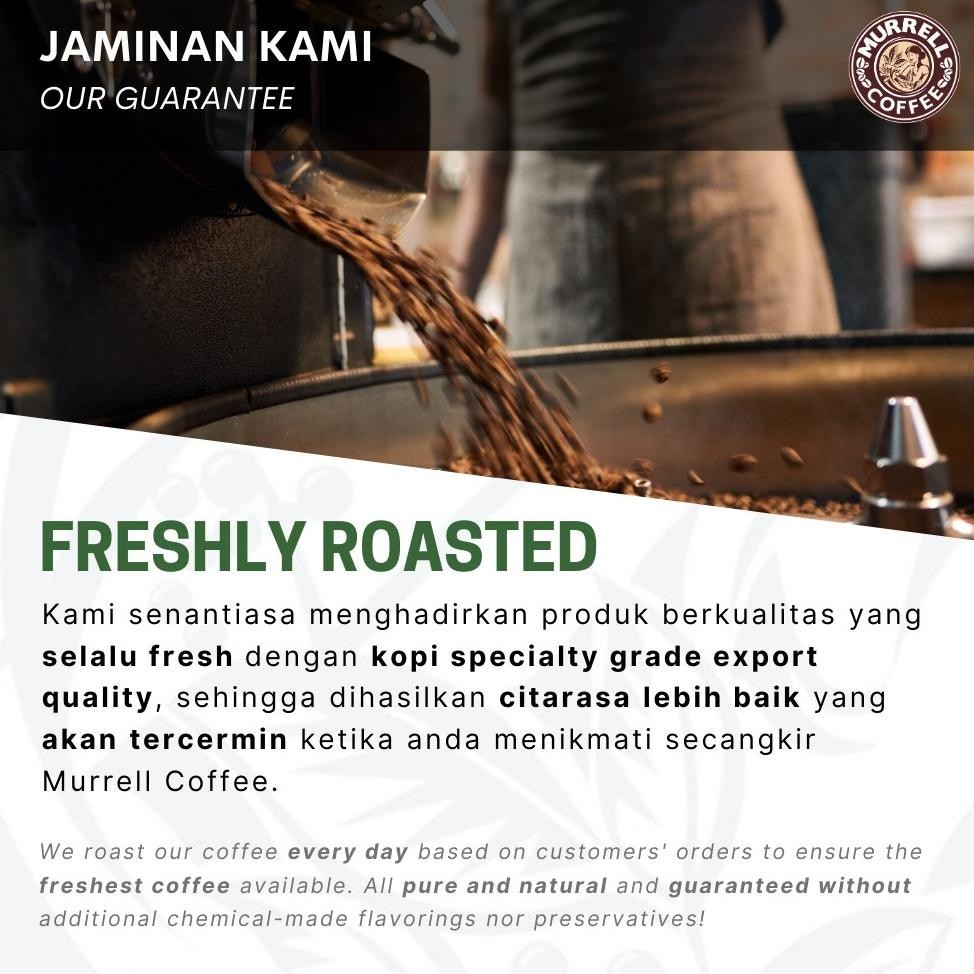 

Promo! Golden Espresso | Kopi Arabica Premium BUBUK / BIJI Murni Premium MURRELL COFFEE Hemat