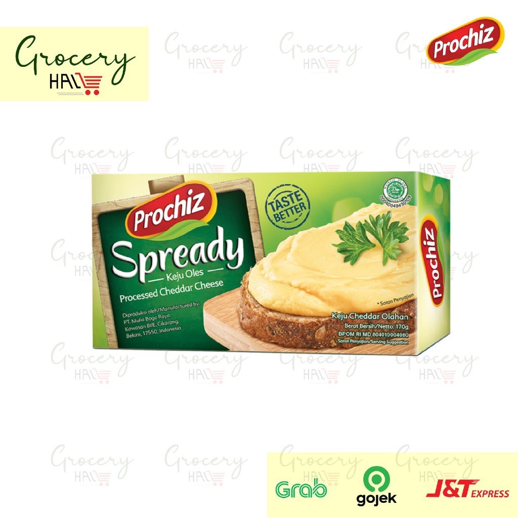 

PROCHIZ SPREADY CHEESE 160 GRAM ( KEJU OLES )