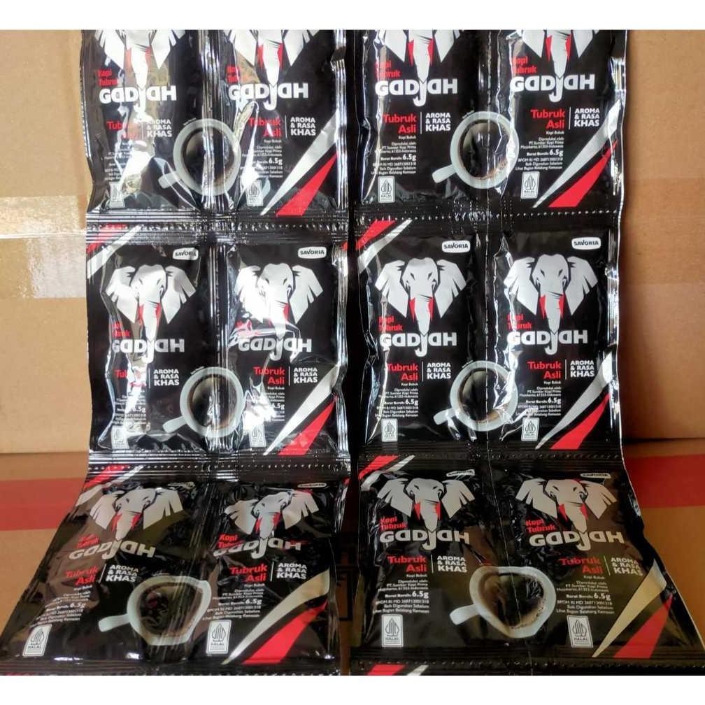 

rf-45 KOPI GAJAH TUBRUK (6.5gr) PAKET HEMAT TERMURAH 3 RENCENG (60 sachet) Murah