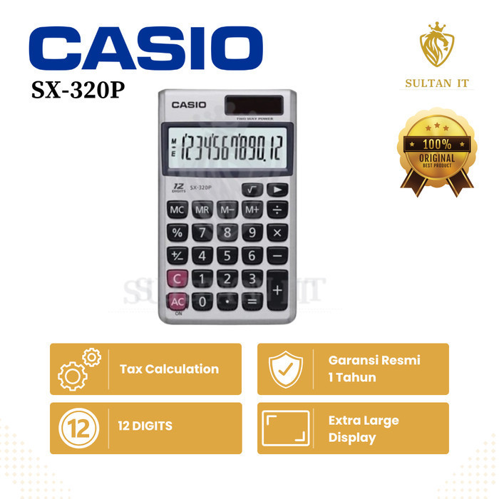 

KALKULATOR CASIO SX 320P ORIGINAL
