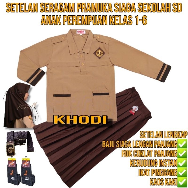 Seragam Sekolah Sd Smp Sma Laki Cewek Sragam Sekollah Paud Dan Tk Rok Panjang Sklh Smk Wanita Dewasa