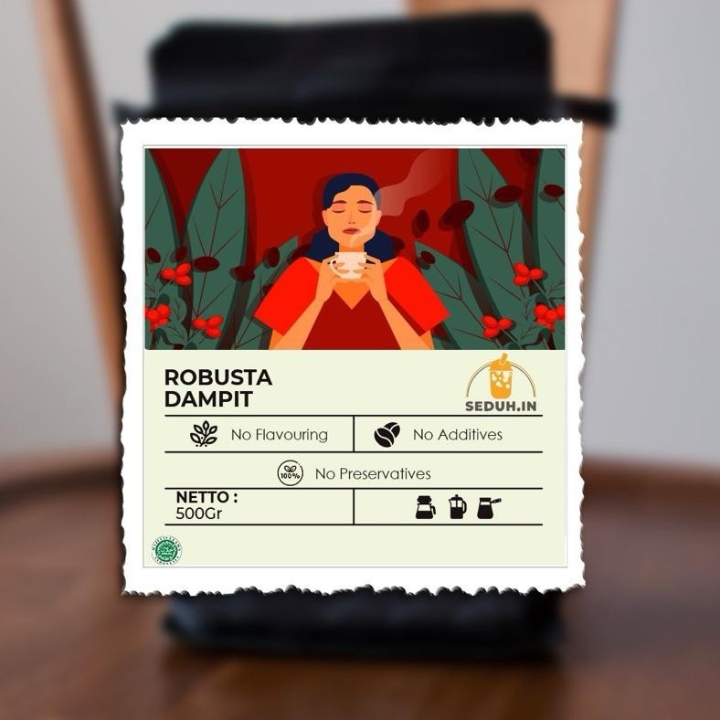 

er-56 ROBUSTA DAMPIT 500GR / BIJI KOPI INDONESIA Terlaris