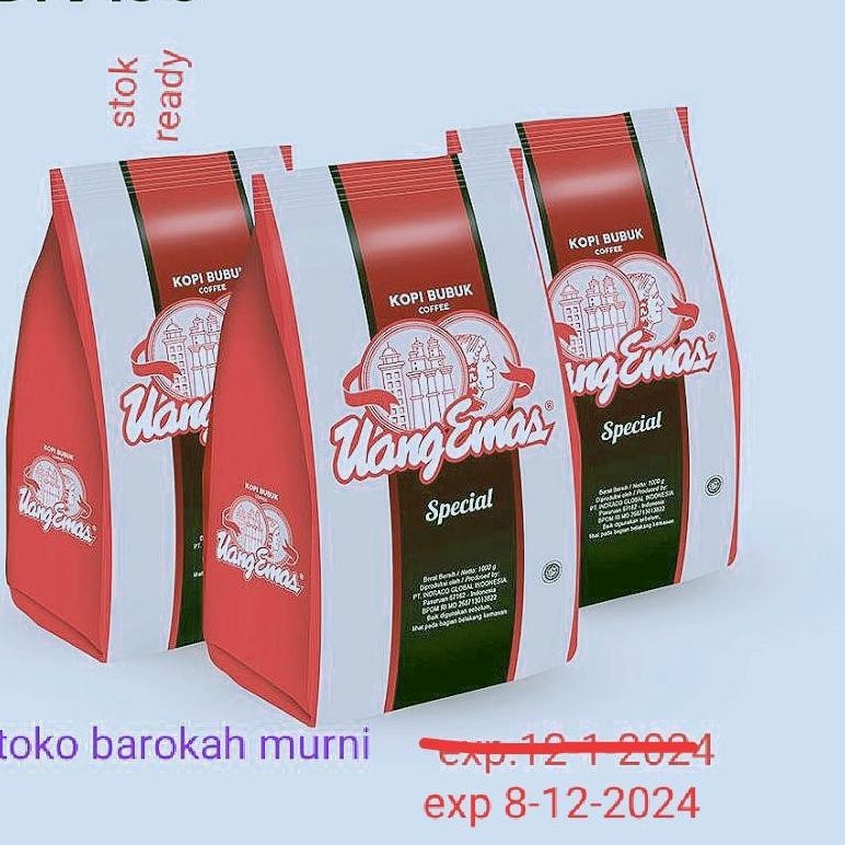 

Mega Sale Kopi Bubuk Murni Uang Emas Spesial 1kg Termurah