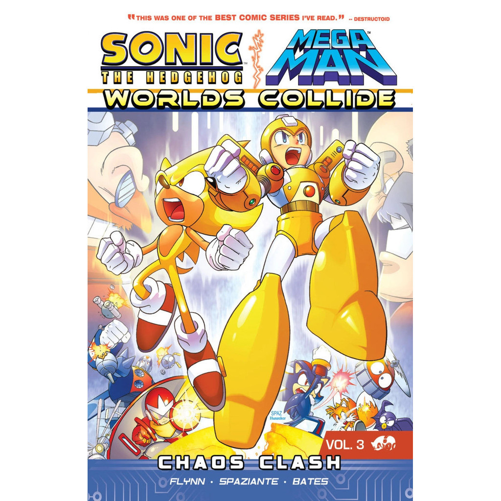 

Sonic the Hedgehog - Mega Man - Worlds Collide v03 - Chaos Clash (Komik / D)