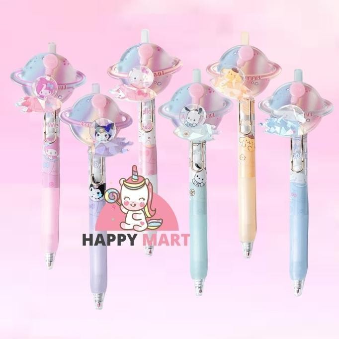 

Pulpen motif sanrio JET SWING cinnamoroll / kuromi / melody