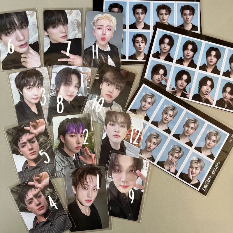 LD LUCKY DRAW PC PHOTOCARD ID PHOTO SET DREAM SCAPE MD 100K WON MARK RENJUN JENO HAECHAN JAEMIN CHEN