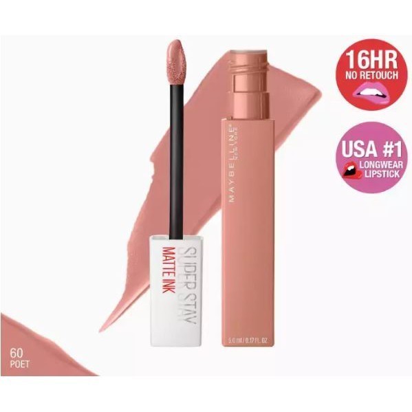 MAYBELLINE Super Stay Matte Ink 60 POET K02