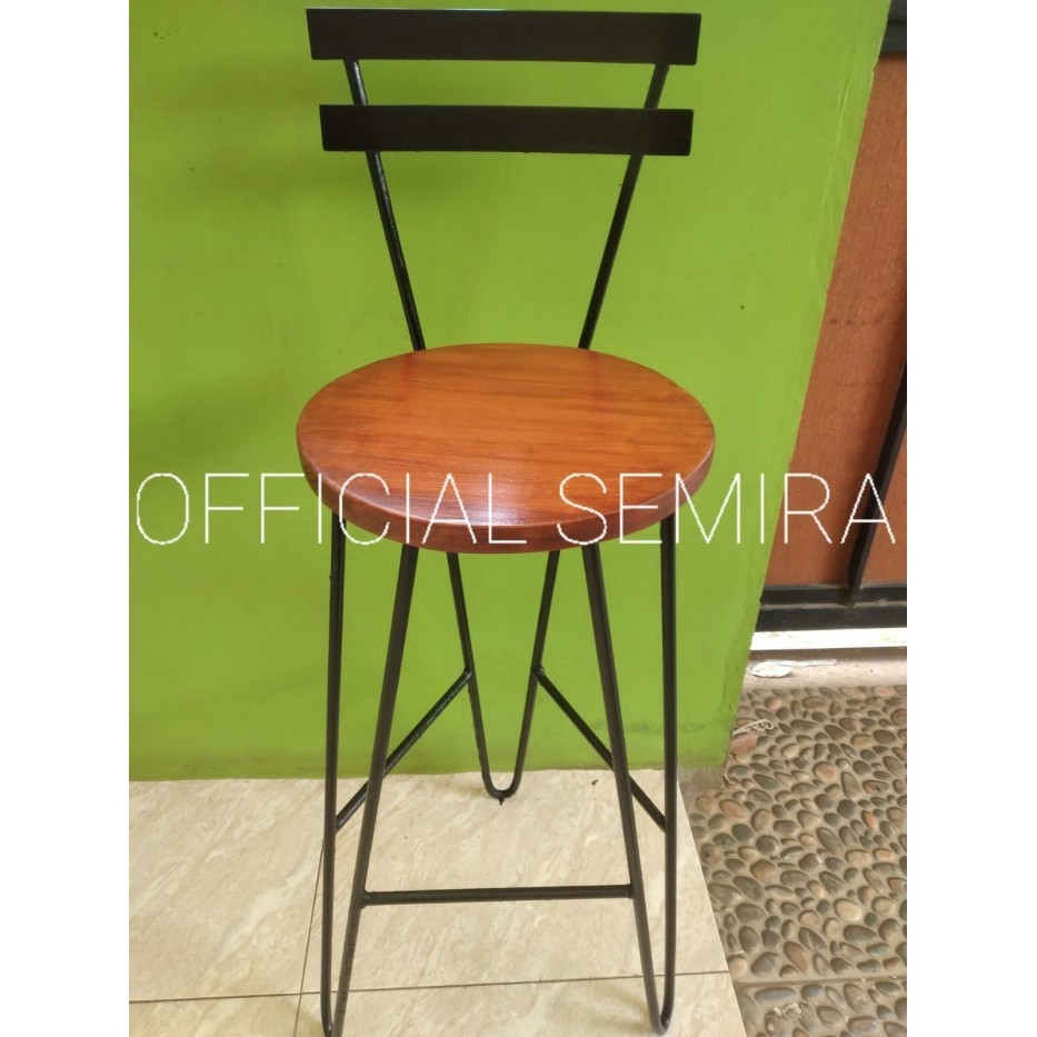 Tinggi 70Cm Kursi Cafe / Kursi Bar / Bangku Cafe / Bangku Bar