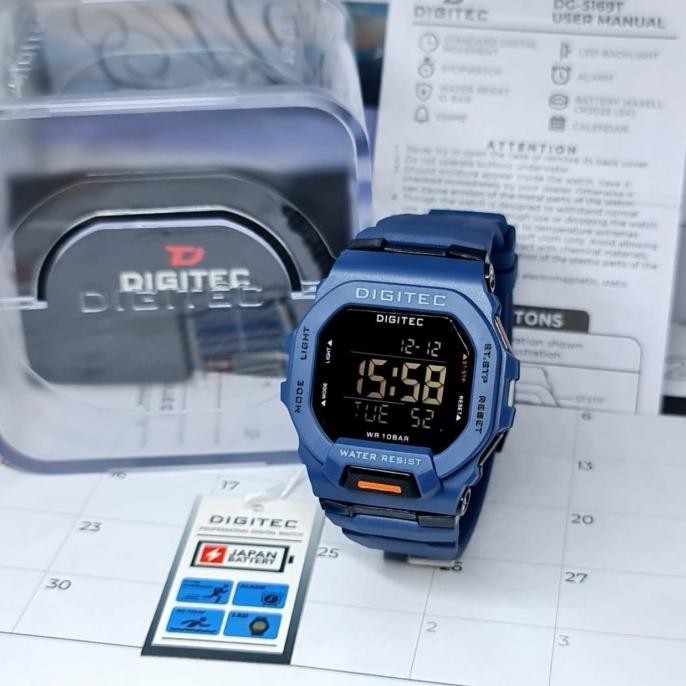 Jam Tangan Pria Digitec Dg 5169 / Dg-5169 / Dg5169 Original