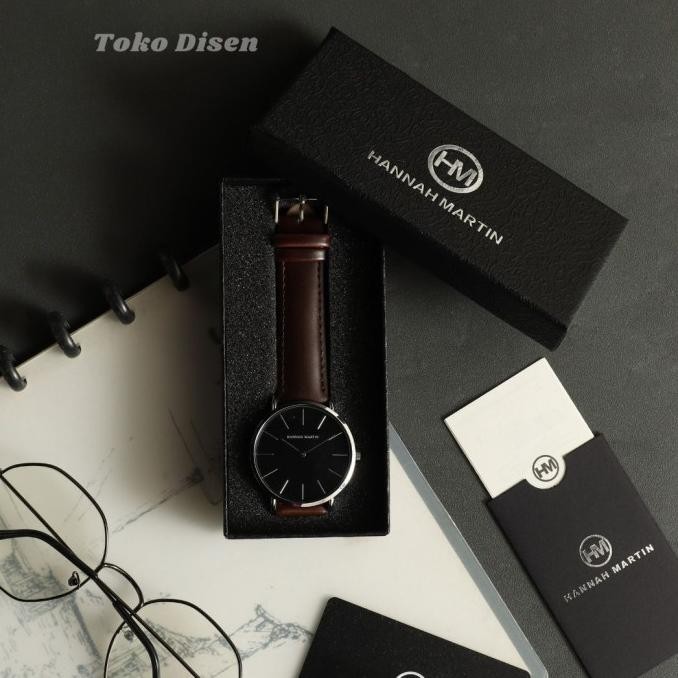 Jam Tangan Pria | Men'S Watch Hannah Martin Original Simple Design