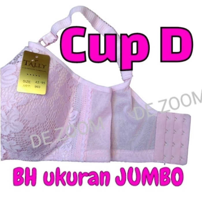 BARU BH JUMBO CUP D PENEKAN LEMAK BERKAWAT TALLY 993 KAIT 4 UKURAN 38-44