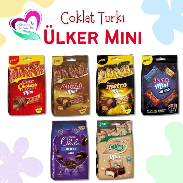 

Ready Cemilan Coklat Ulker Turki Mini Albeni Mini Ulker Gofret Mini