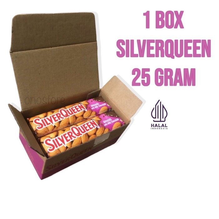 

Ready 1 Box Silverqueen Almond 25 gram