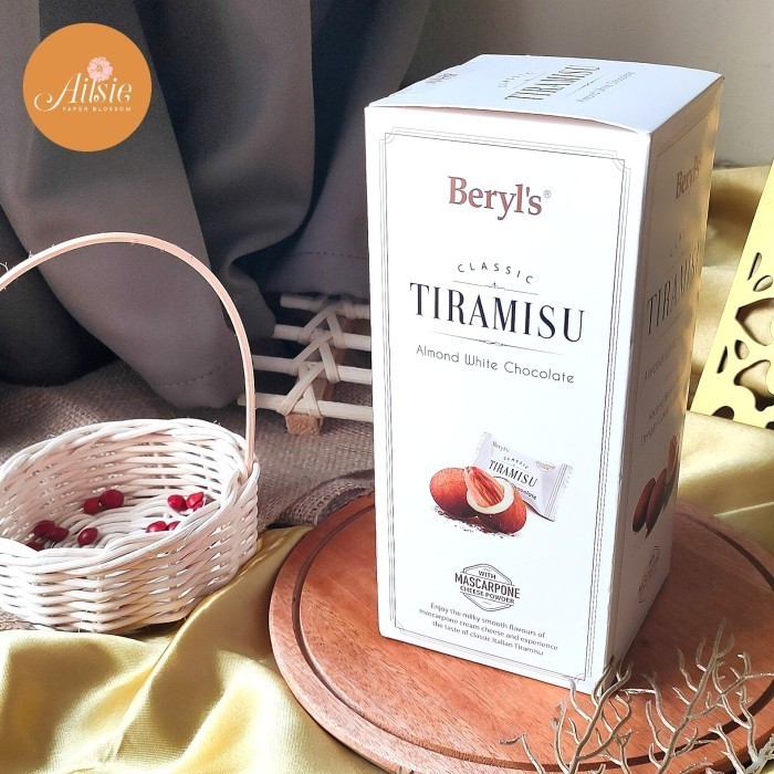 

Ready Beryl's Classic Tiramisu Almond Milk / White Chocolate Coklat Beryls